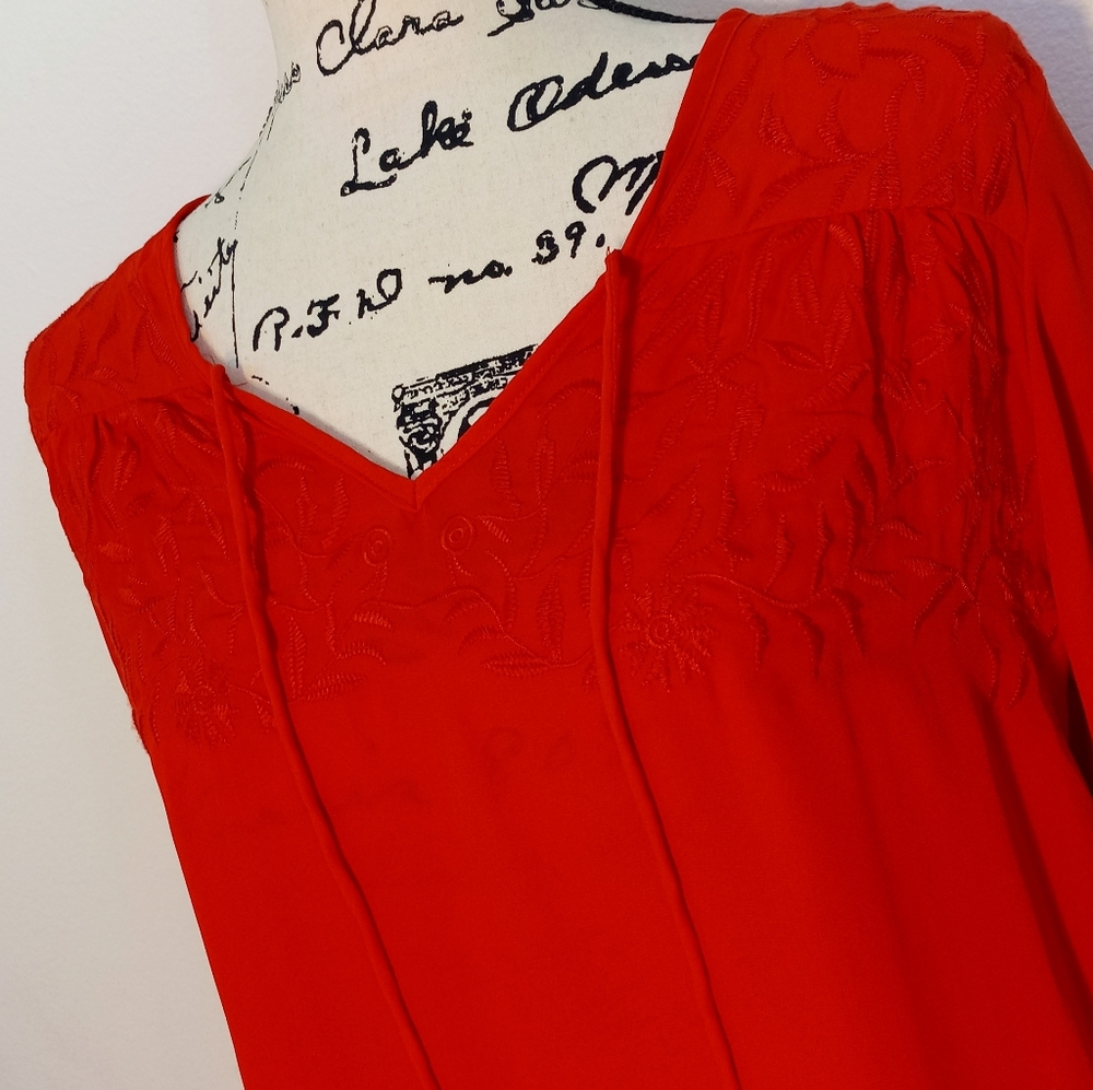 Cynthia Rowley Embroidered Top